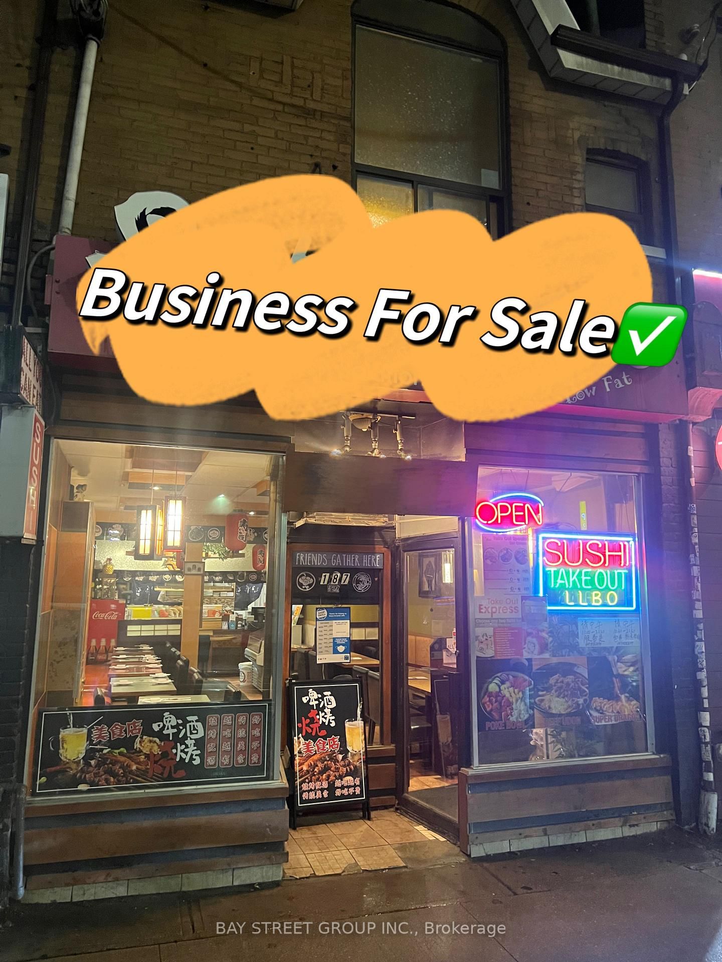 Sale of Business in Bay Street Corridor