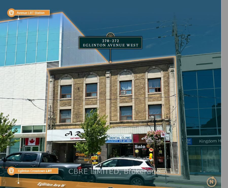 Store with Apartment/Office in Yonge-Eglinton