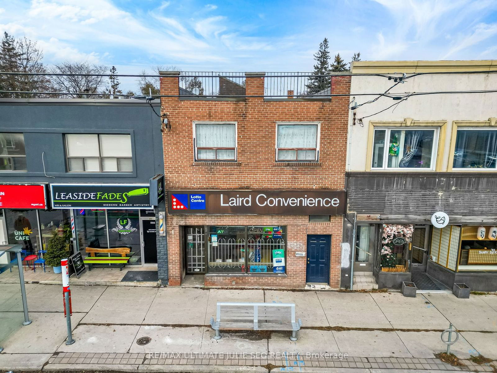 Store with Apartment/Office in Leaside