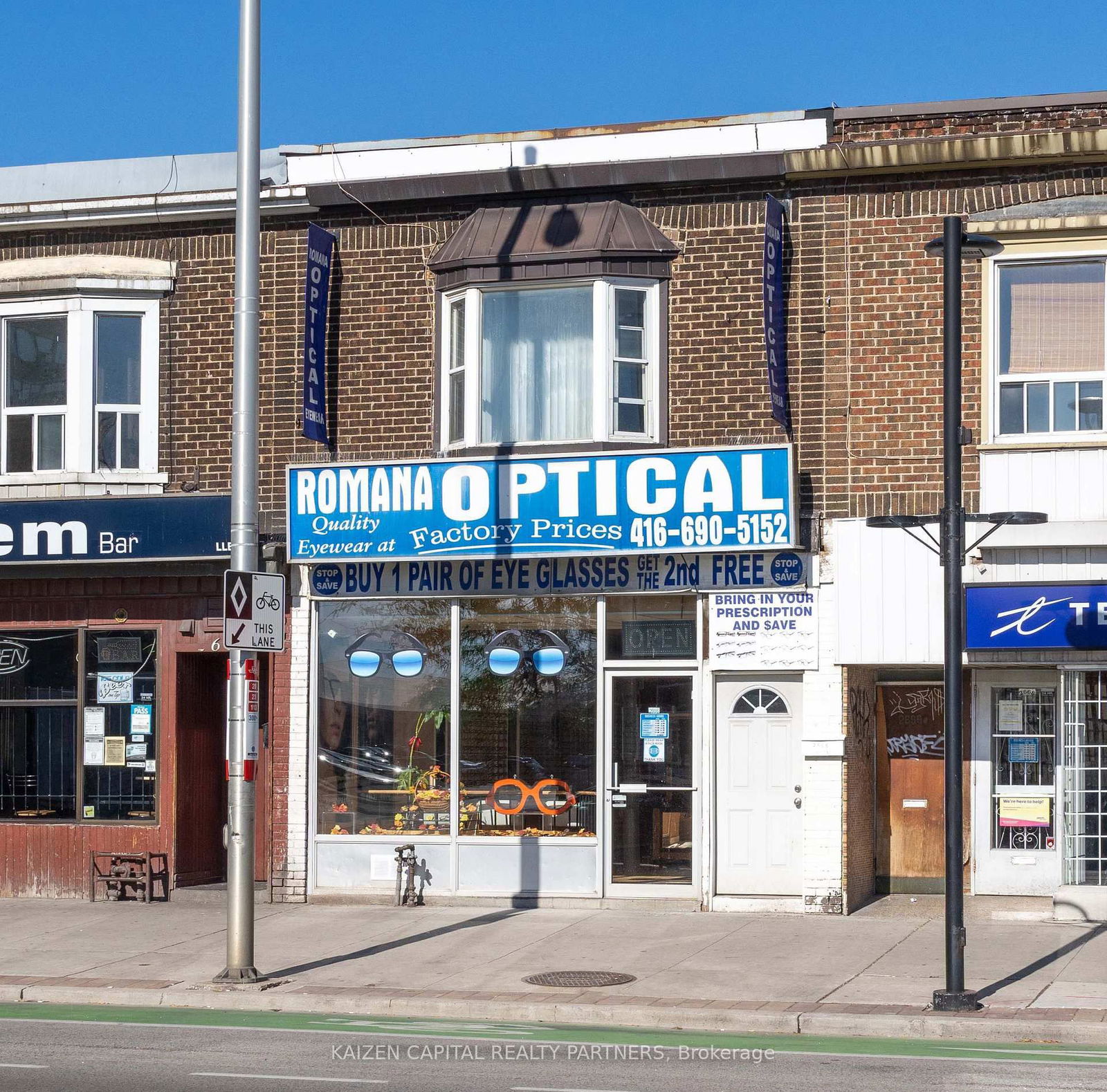 Store with Apartment/Office in East End-Danforth