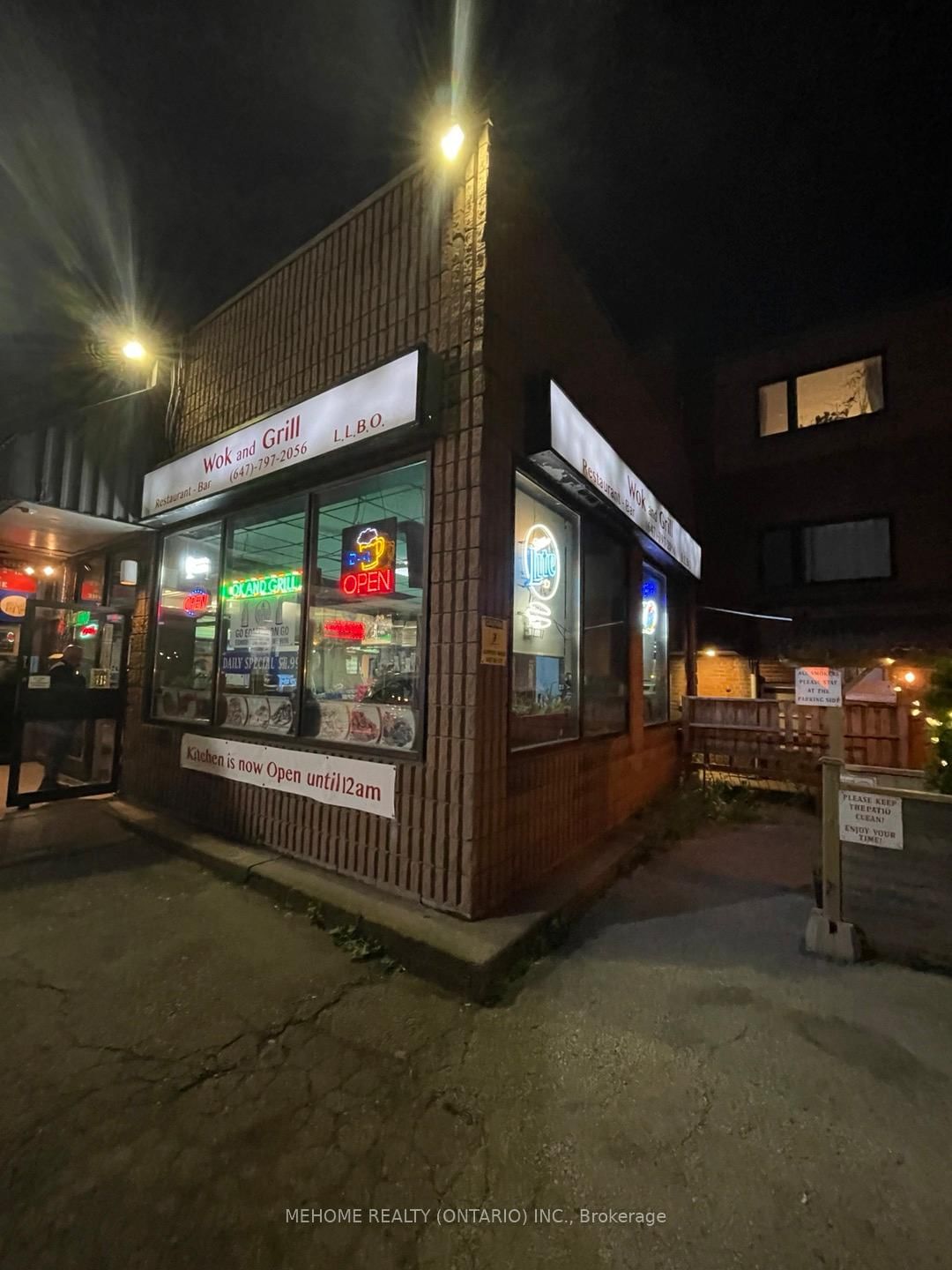 Sale of Business in O'Connor-Parkview