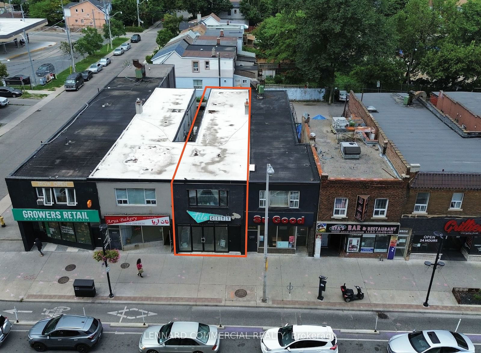 Store with Apartment/Office in East End-Danforth