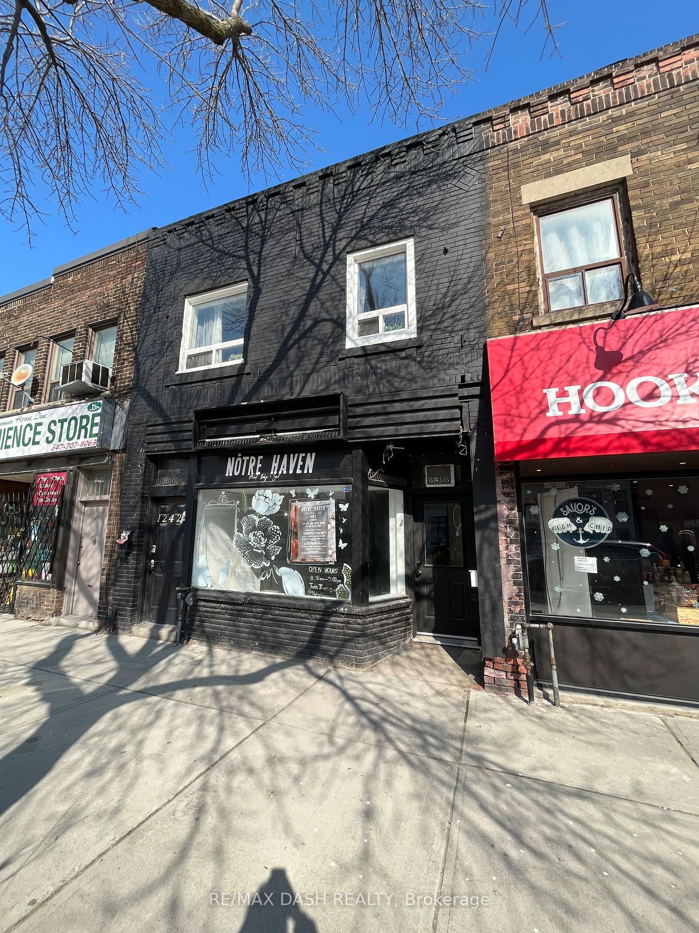Store with Apartment/Office in Danforth