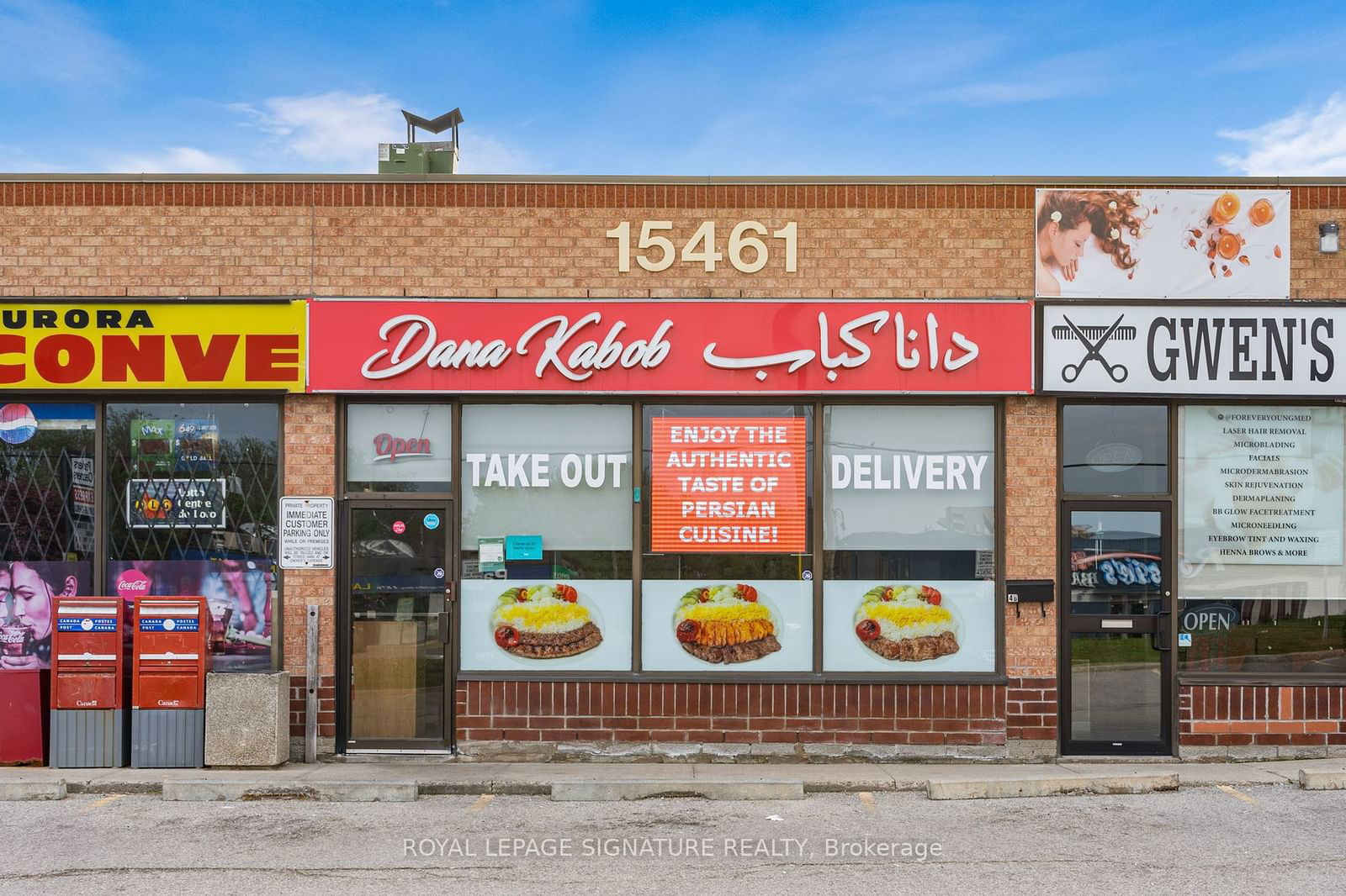 Sale of Business in Aurora Heights